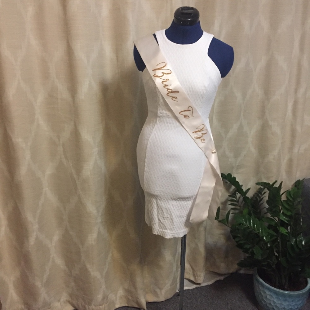 Little White Bachelorette Dress